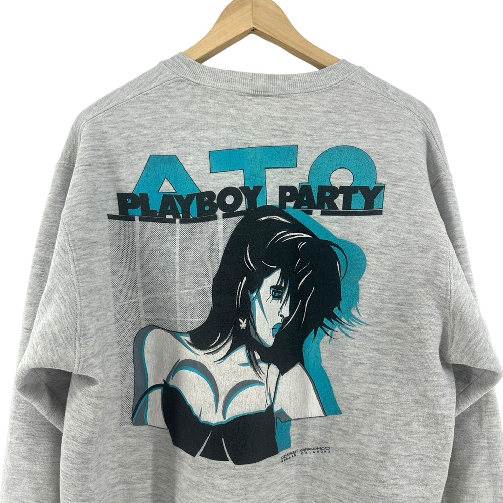 VINTAGE 1988 Playboy Party Sweatshirt - Picture 14 of 16